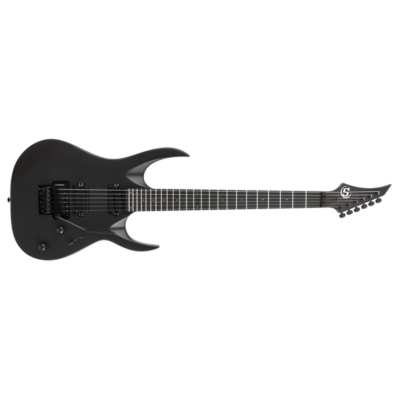 S by Solar Electric Guitar AB4.6FRC – Carbon Black Matte