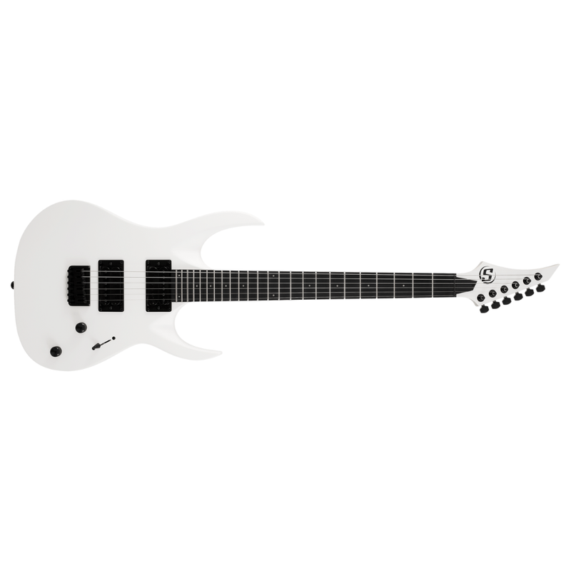 S by Solar AB4.6W Electric Guitar White Matte