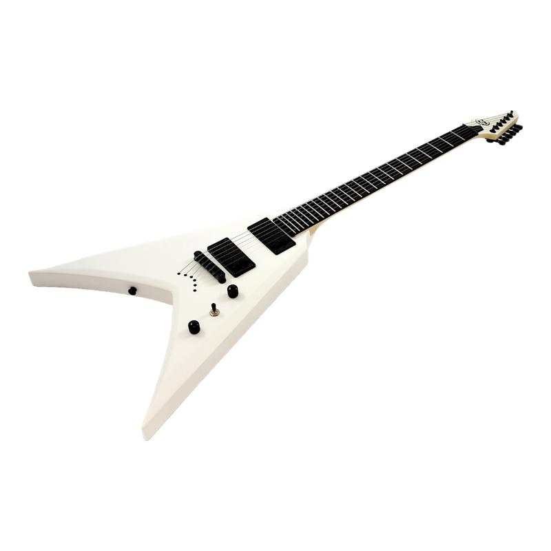 S by Solar VB4.6W Electric Guitar – White