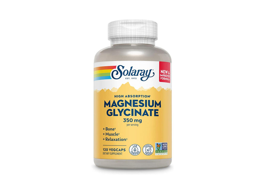 Solaray Magnesium Glycinate 350 mg 120 capsules