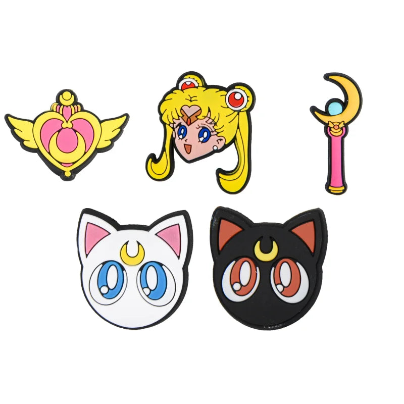 Sailor Moon Croc Charms for Crocs | Jibbitz