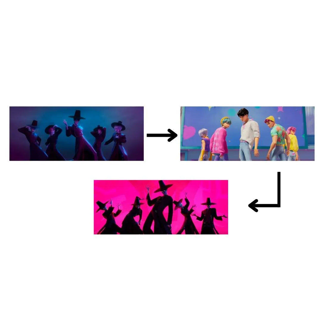 Saja Boys 3D Motion Stickers