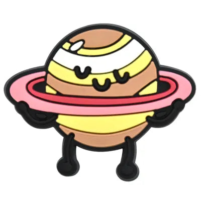Saturn Planet Space Solar System Jibbitz Croc Charms - Crocs