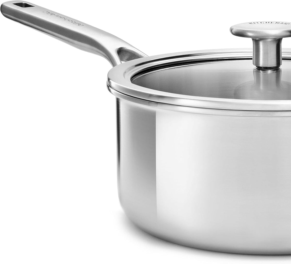 Frying Pan, Stainless Steel, 3 Ply Sauce Pan SaucePan Frying Pan, Stainless Steel, 3 Ply Sauce Pan Frying Pan, Stainless Steel, 3 Ply Sauce Pan KitchenAid