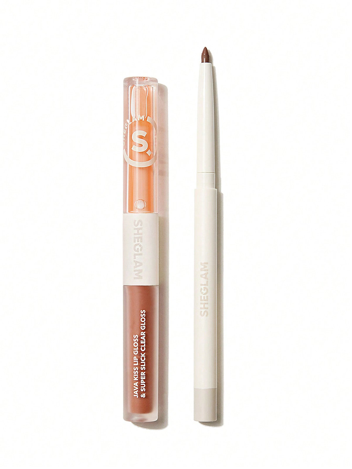 Sheglam Soft 90'S Glam Lip Liner And Lip Duo Set - Pouty Nude