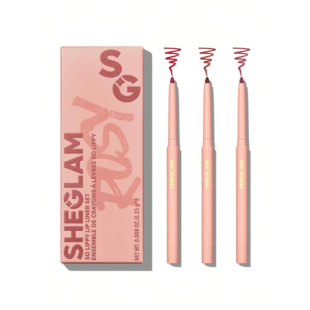 Sheglam So Lippy Lip Liner Set - Rose Garden