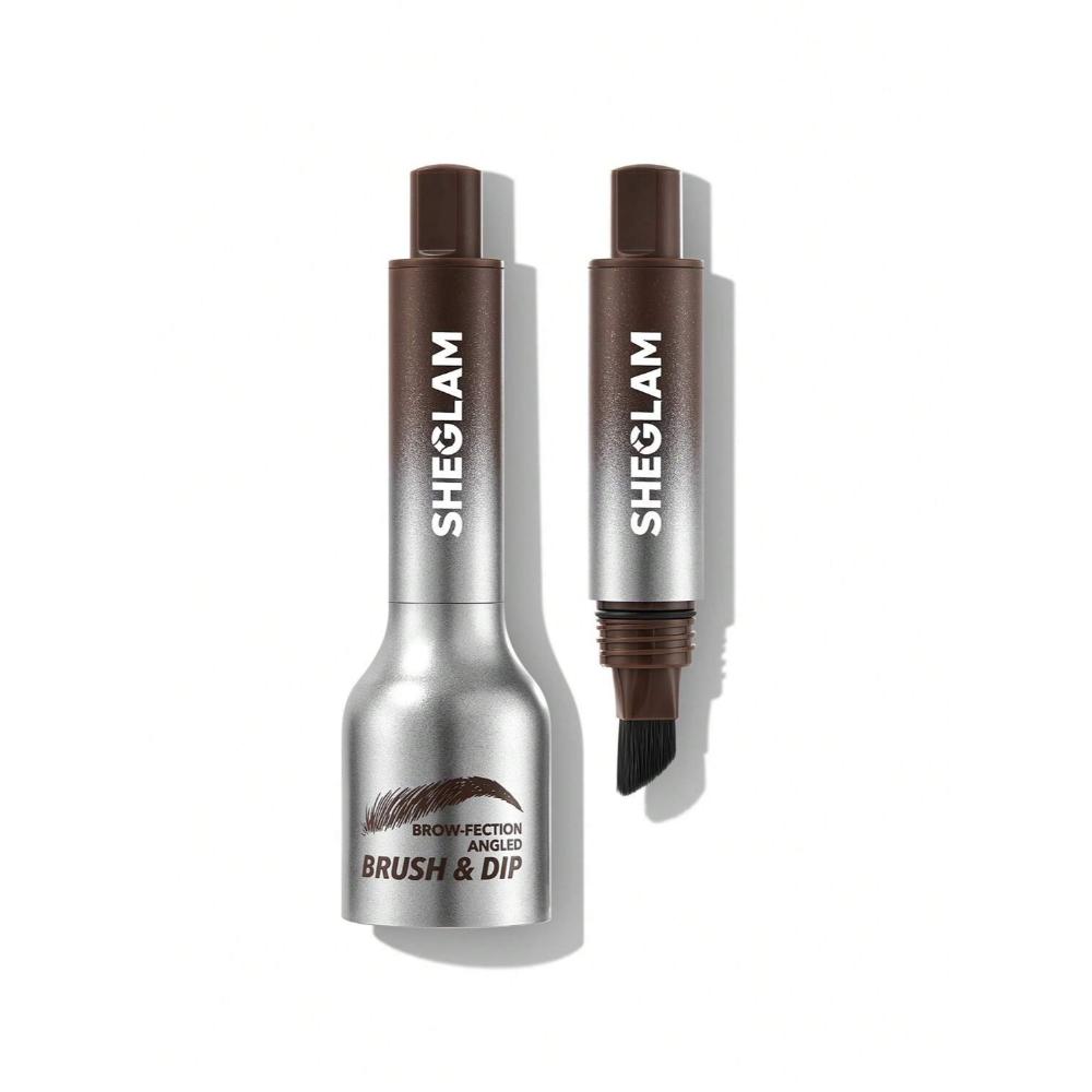 Sheglam Brow-Fection Angled Brush & Dip - Chocolate
