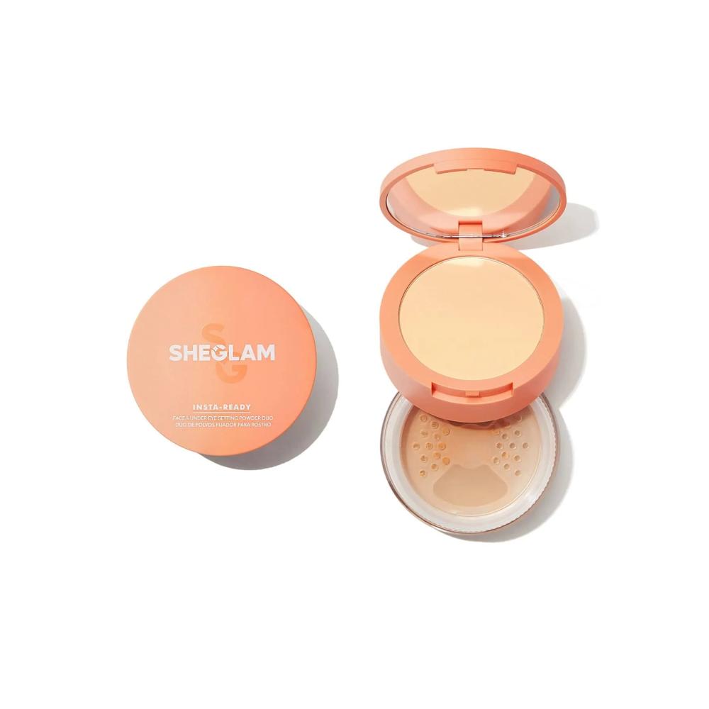 Sheglam Insta-Ready Face And Under Eye Setting Powder Smooth Sand