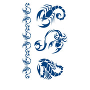 Scorpions Semi-Permanent Jagua Tattoo