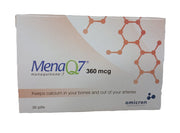 Mena Q7 Vitamin K2 360 Mcg 30 Pills