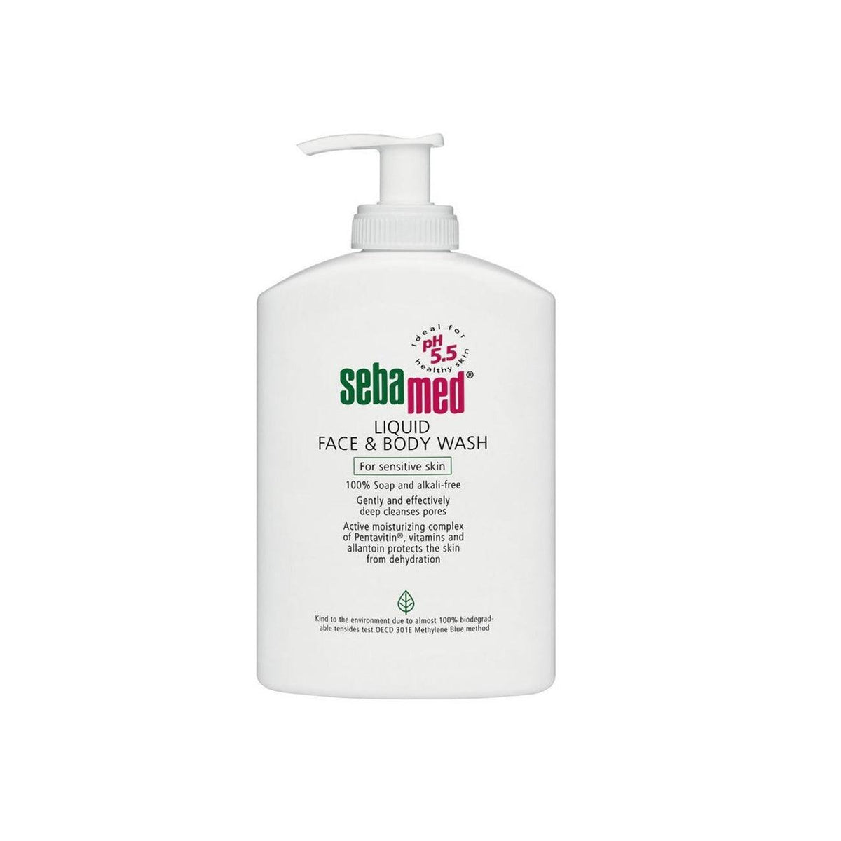 Sebamed Liquid Face And Body Wash With Pump