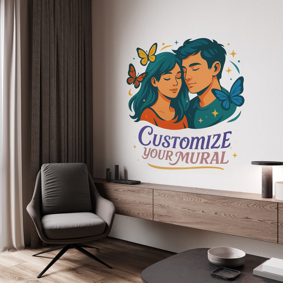 Customized Murals by Numbers Kit