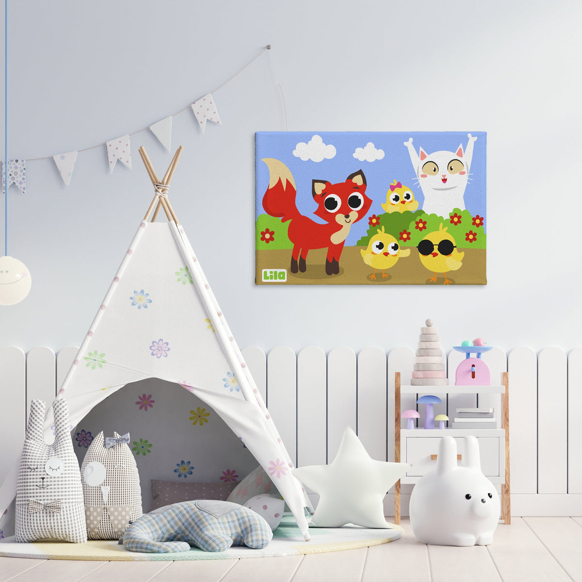 Yara, Sami & Nour - Lila TV Exclusive Collection Paint By Numbers Kit