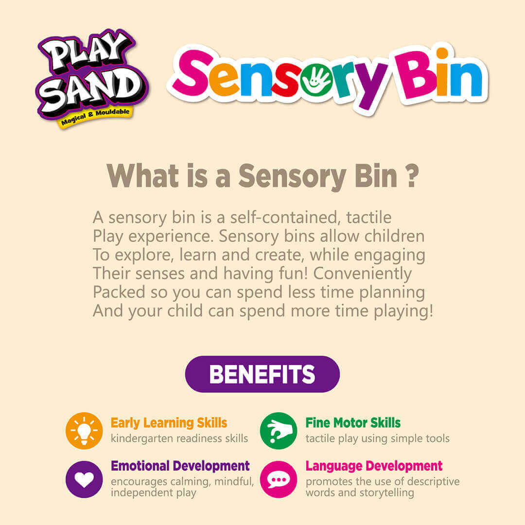 Kids pretend play cake shop sensory kit