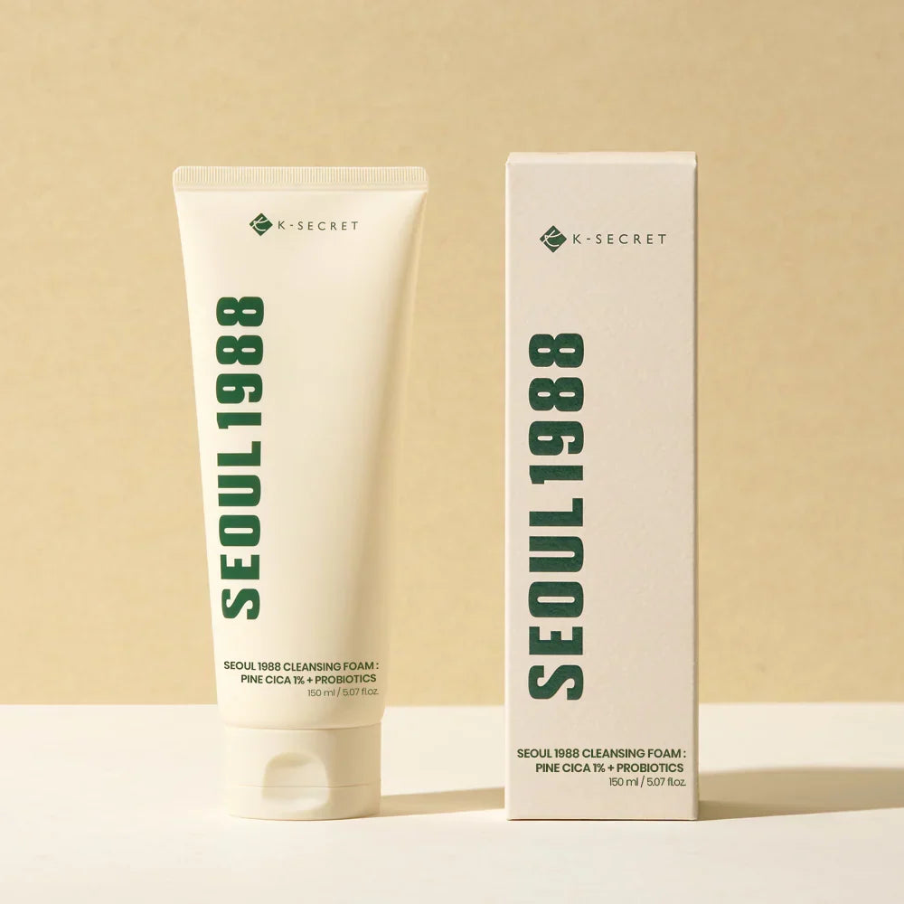 Seoul 1988 Pine Cica 1% + Probiotics Cleansing Foam
