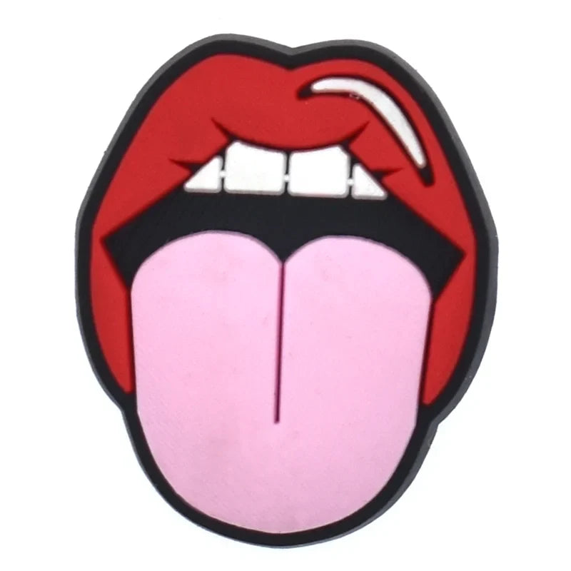 NSFW Tongue Adult Entertainment Sexy Sex Croc Charms for Crocs | Jibbitz