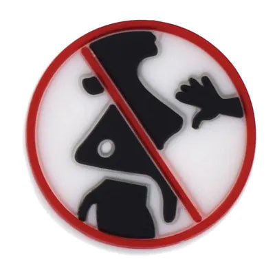 Sexy Dont Touch Croc Charm for Crocs | Jibbitz