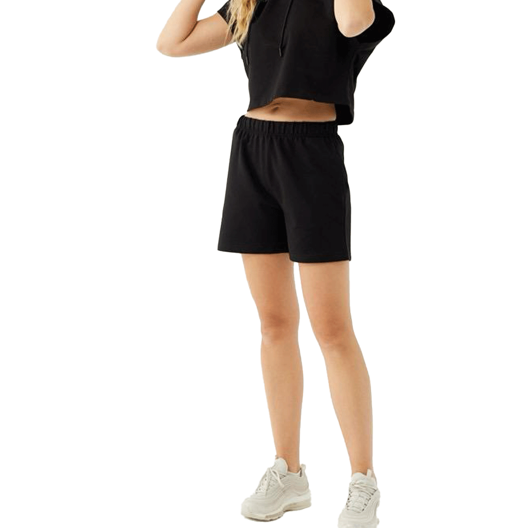 Cotton Shorts Black