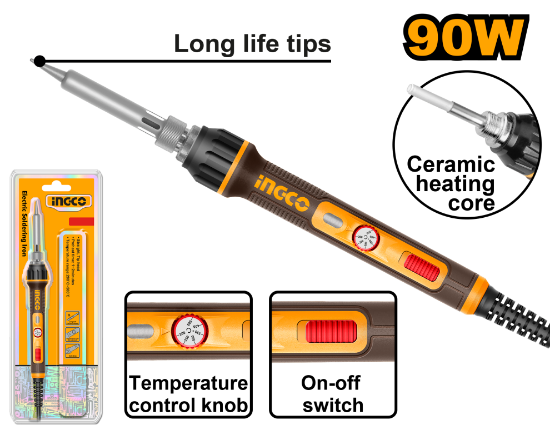 INGCO Adjustable Soldering Iron 90W