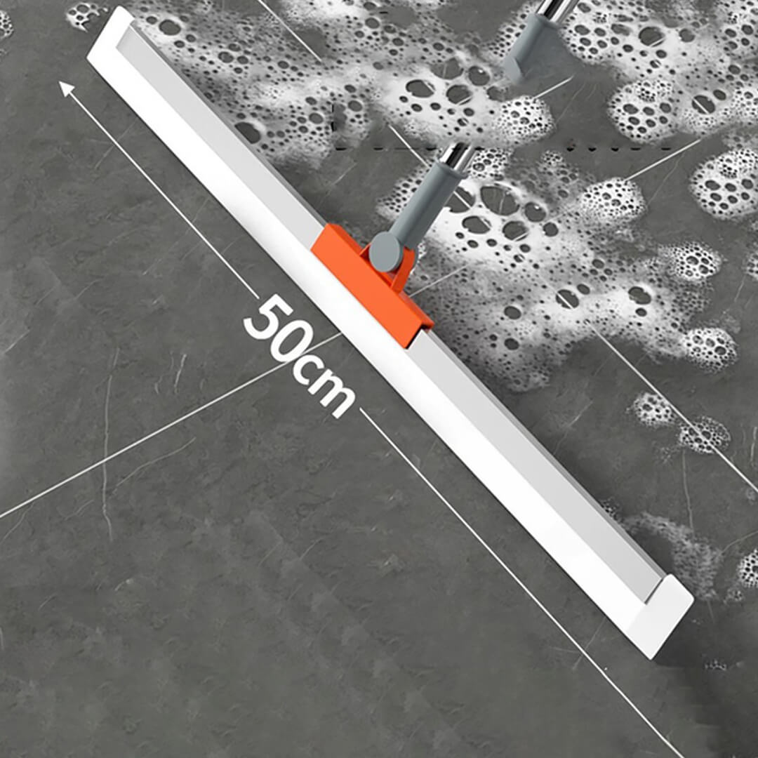 Silicone wiper for floor and glass cleaning with 50 cm blade