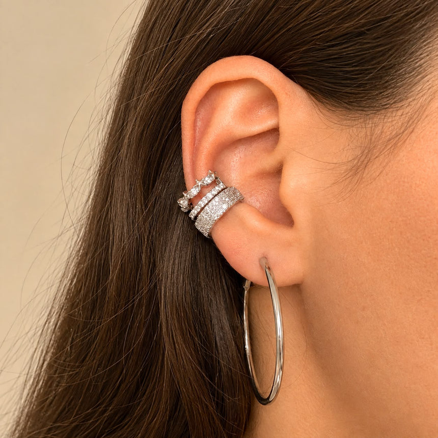 Wish Ear Cuff Silver - 1 Piece
