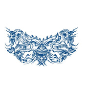 Demon Jagua Tattoo Design