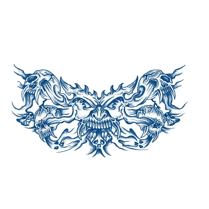 Demon Jagua Tattoo Design