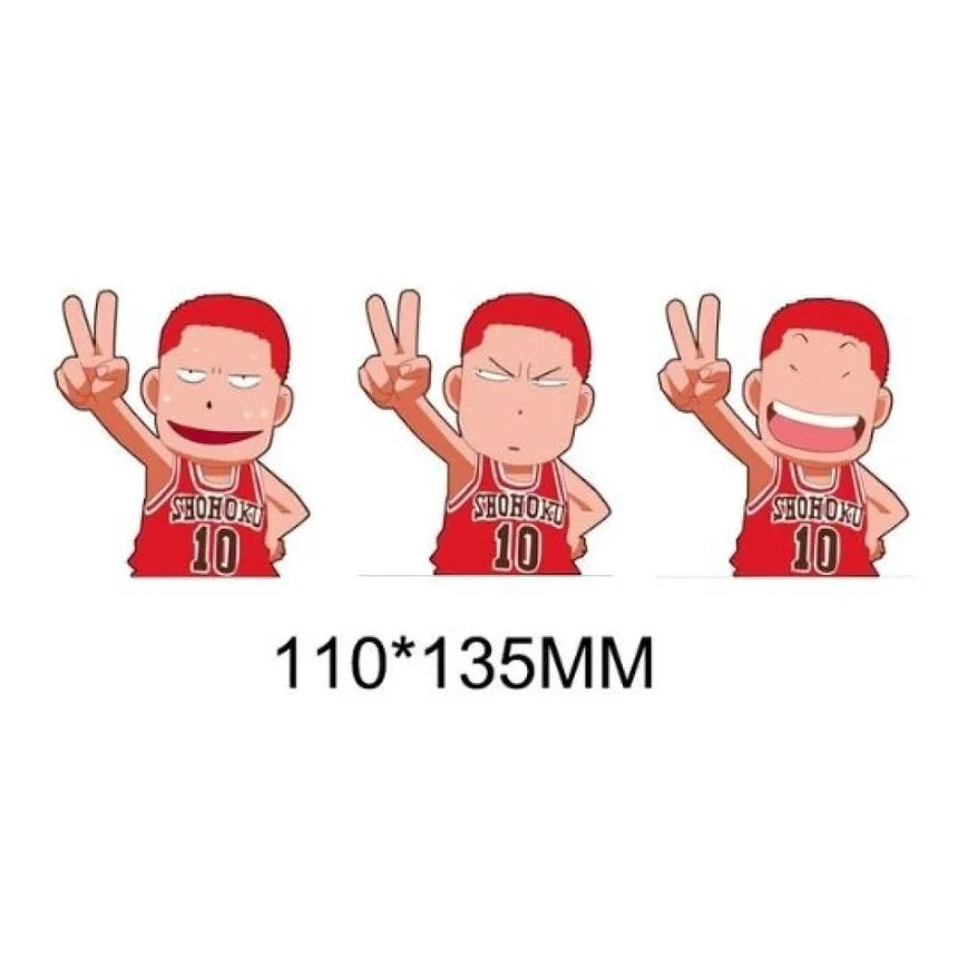 Hanamichi Sakuragi 3D Motion Sticker Car Decal
