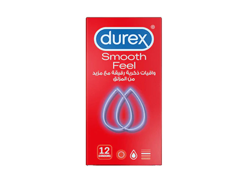 Durex Smooth Feel Condoms 12 Pieces