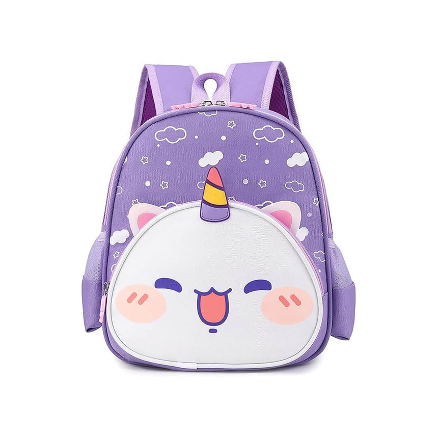 Cute 3D unicorn backpack for kids ages 2 to 7