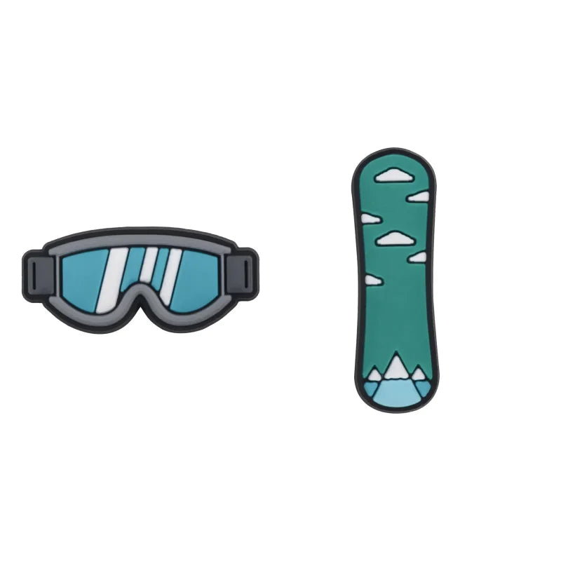 Ski Croc Pins