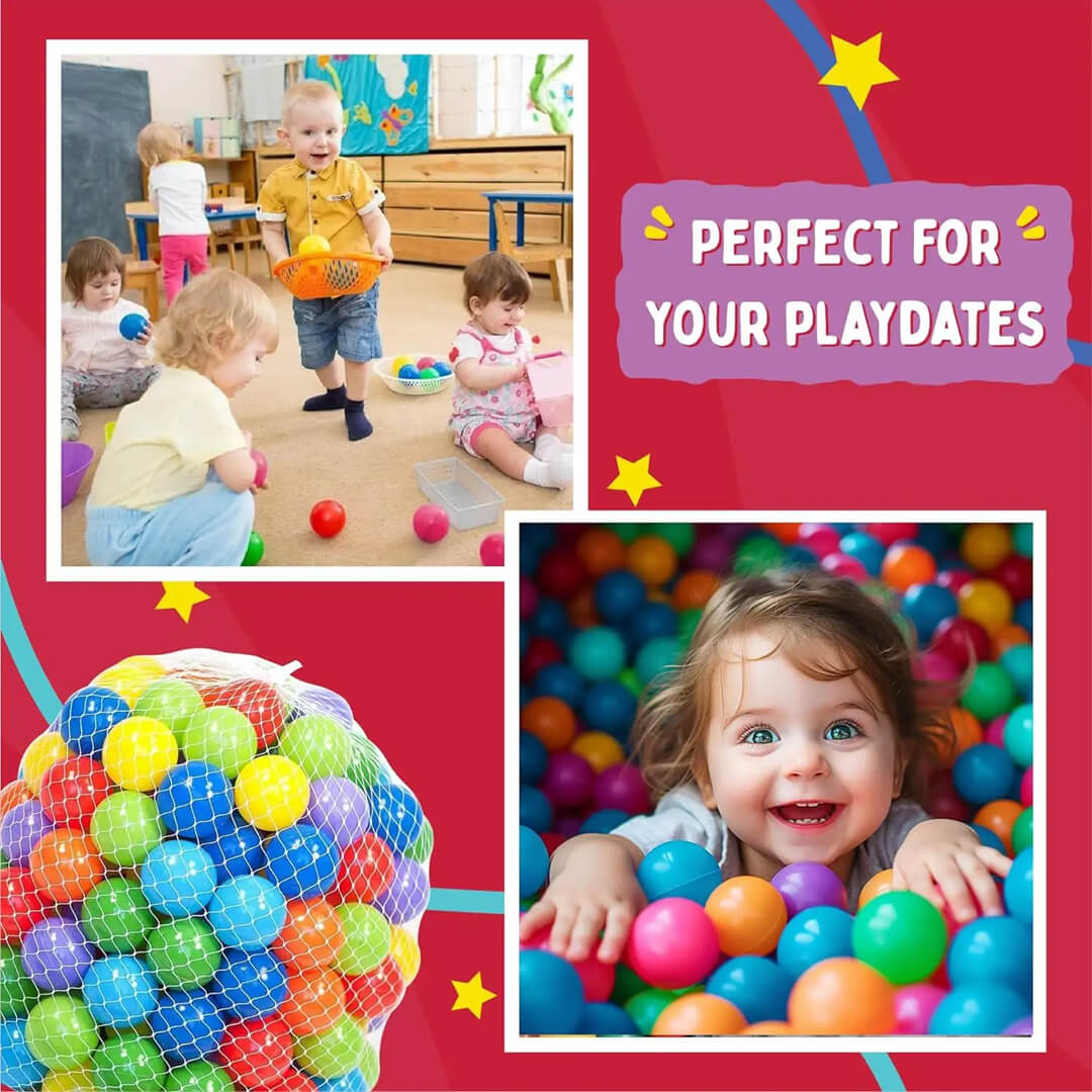 Soft rounded-edge balls for safe child play