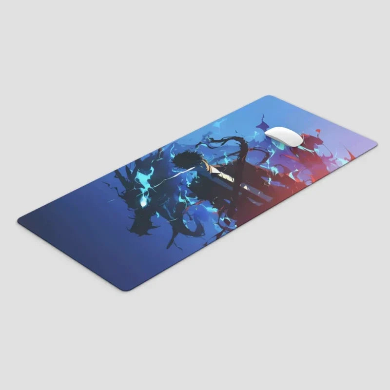 Solo Leveling Sung Jinwoo Large Mousepad Size 90 by 40 cm