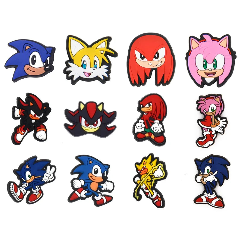 Sonic Croc Pins