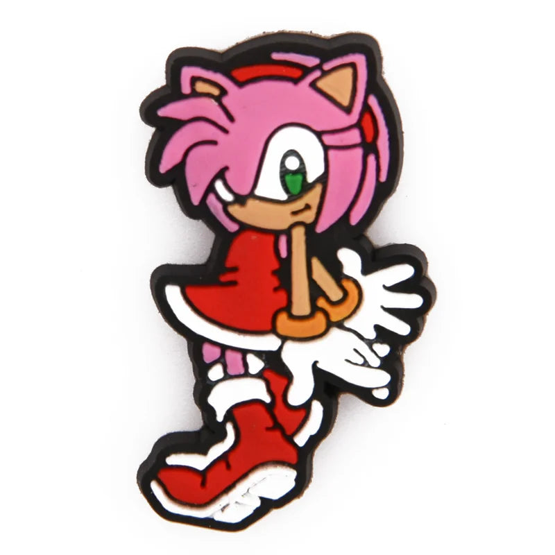 Sonic Croc Pins