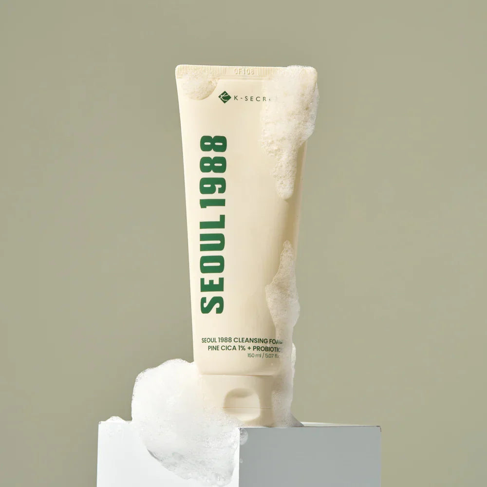 Seoul 1988 Pine Cica 1% + Probiotics Cleansing Foam
