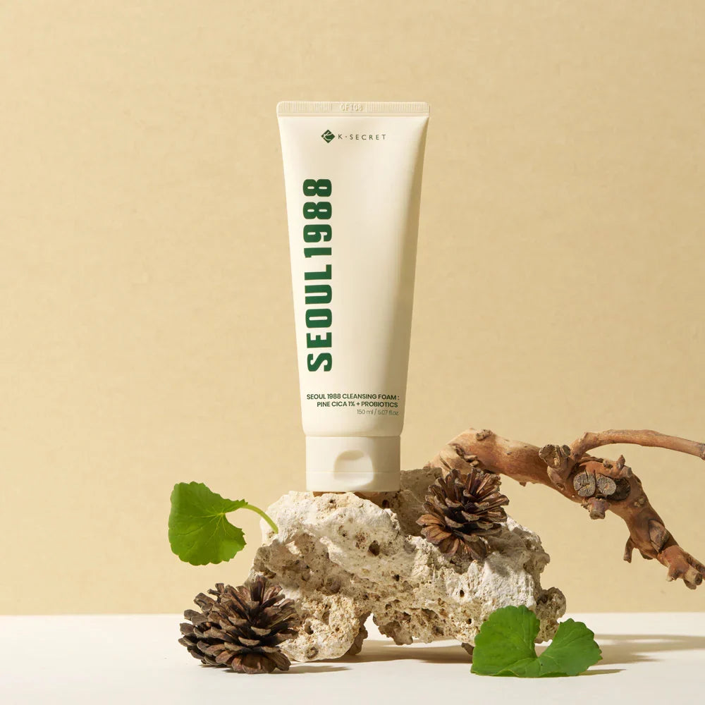 Seoul 1988 Pine Cica 1% + Probiotics Cleansing Foam