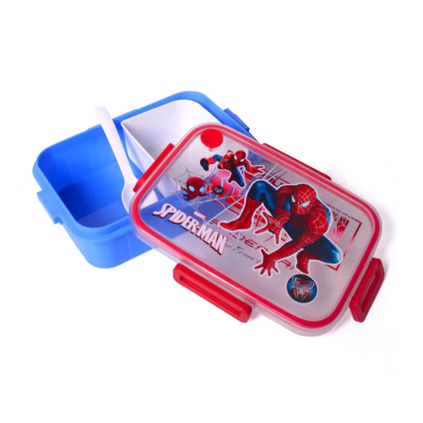 Spider-Man lunch container with removable tray