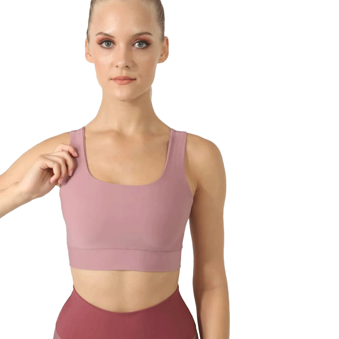 Sports Bra Square Neck L.Rose