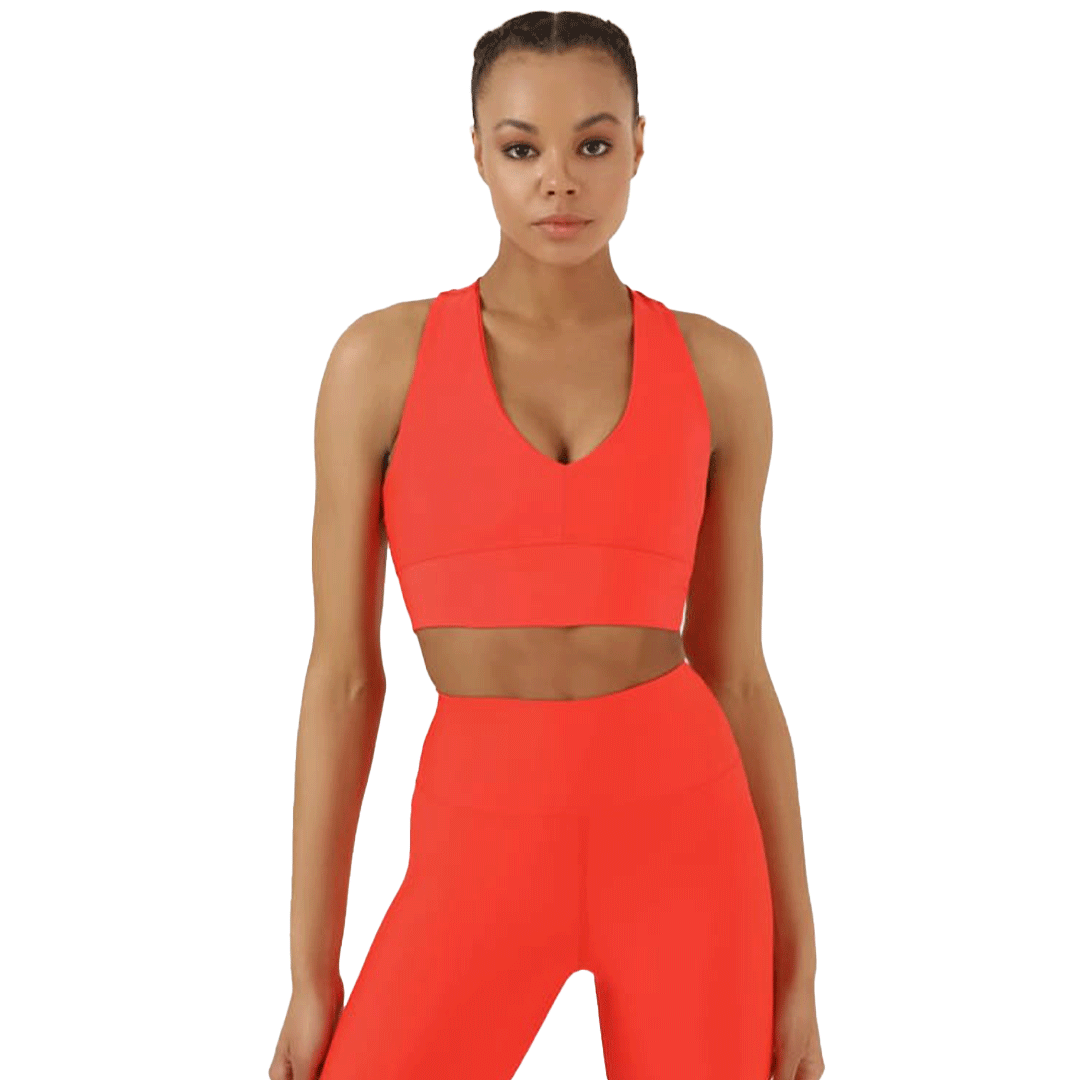 Sports Bra Vermilion