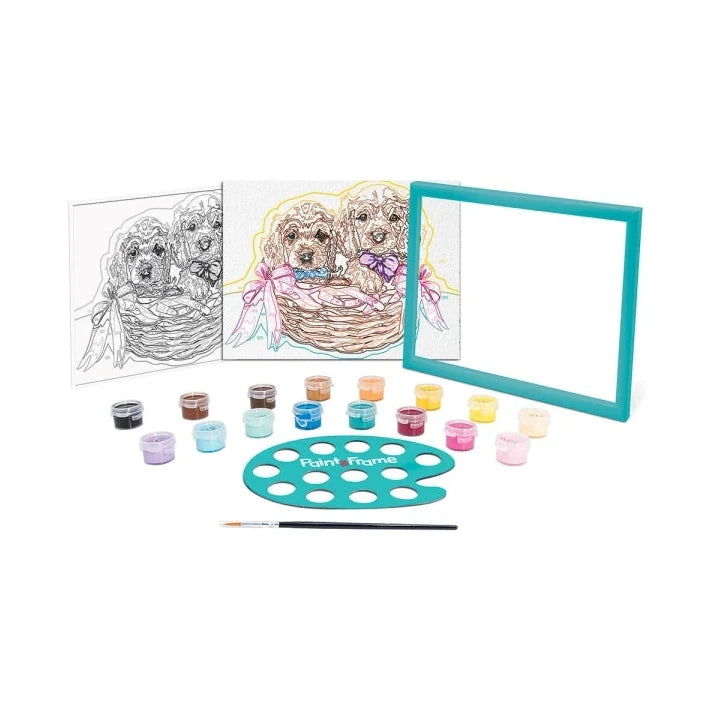 Paint & Frame "Puppies" by AS Art
