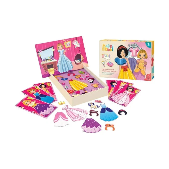 HappiHobbi Magnet Princesses Dress Up by AS Art