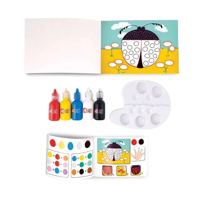 HappiHobbi Art My First Finger Paints by AS Art