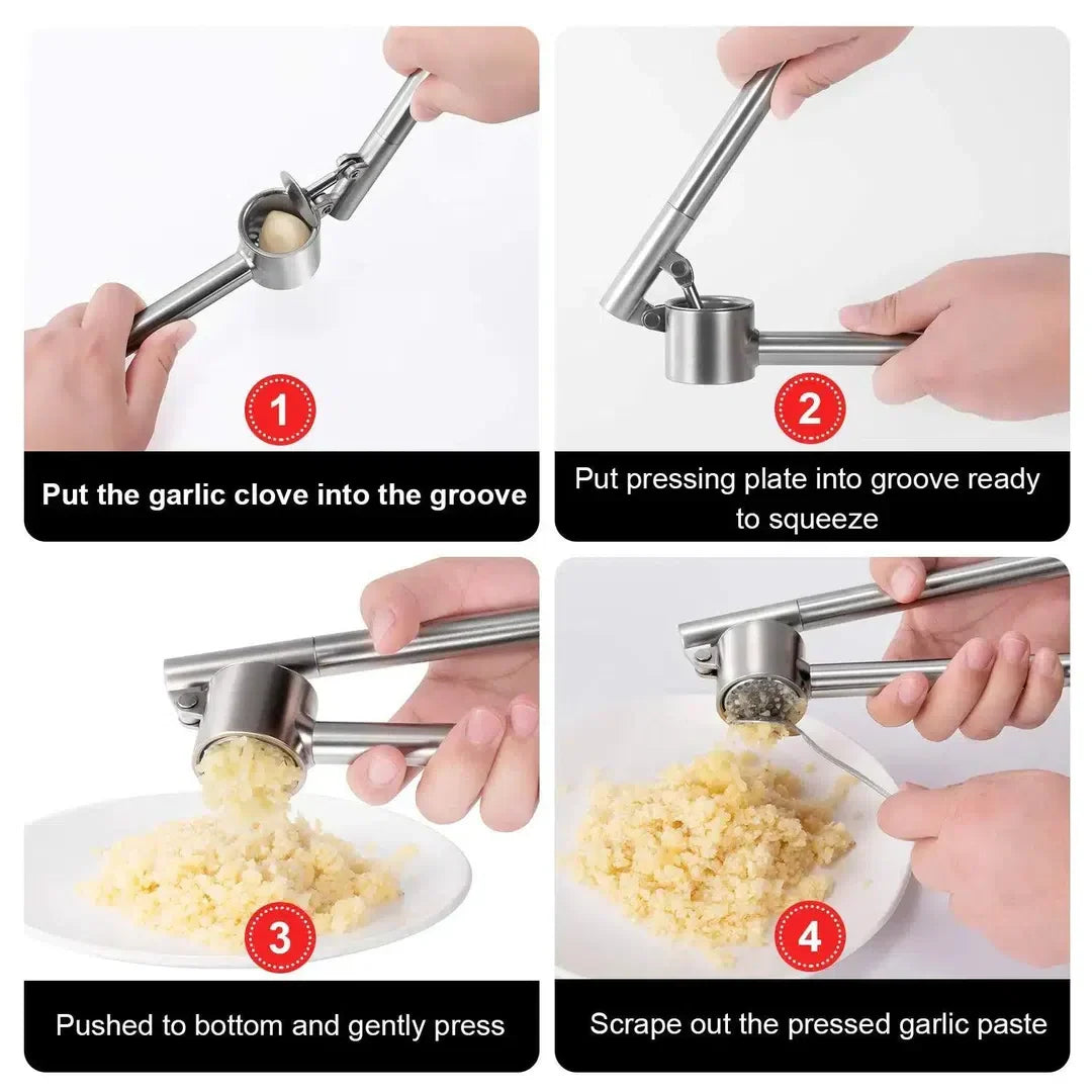 Easy garlic crusher kitchen gadget