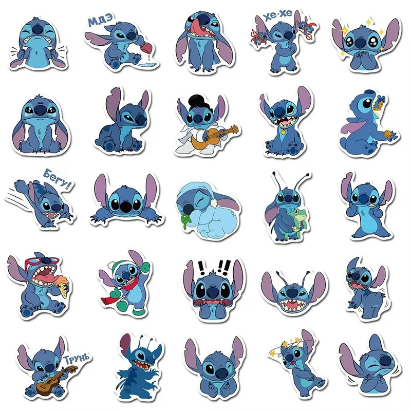Stitch Die Cut Stickers