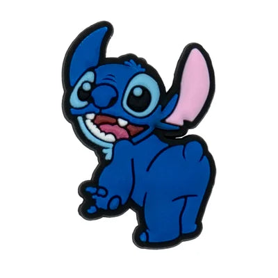 Excited Stitch from Lilo and Stitch Croc Charms