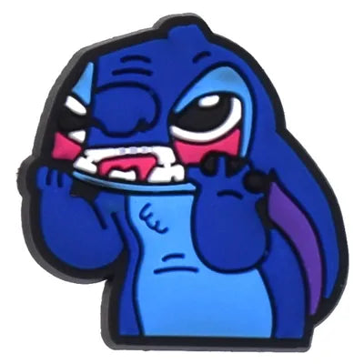 Frustrated Stitch from Lilo and Stitch Croc Charms