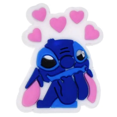 Stitch In Love Croc Charms