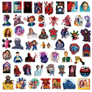 stickers on a white background