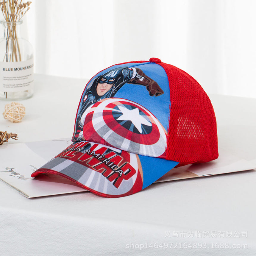 Spiderman & Batman Hats for Kids – Superhero Caps (2–6 Yrs) Batman